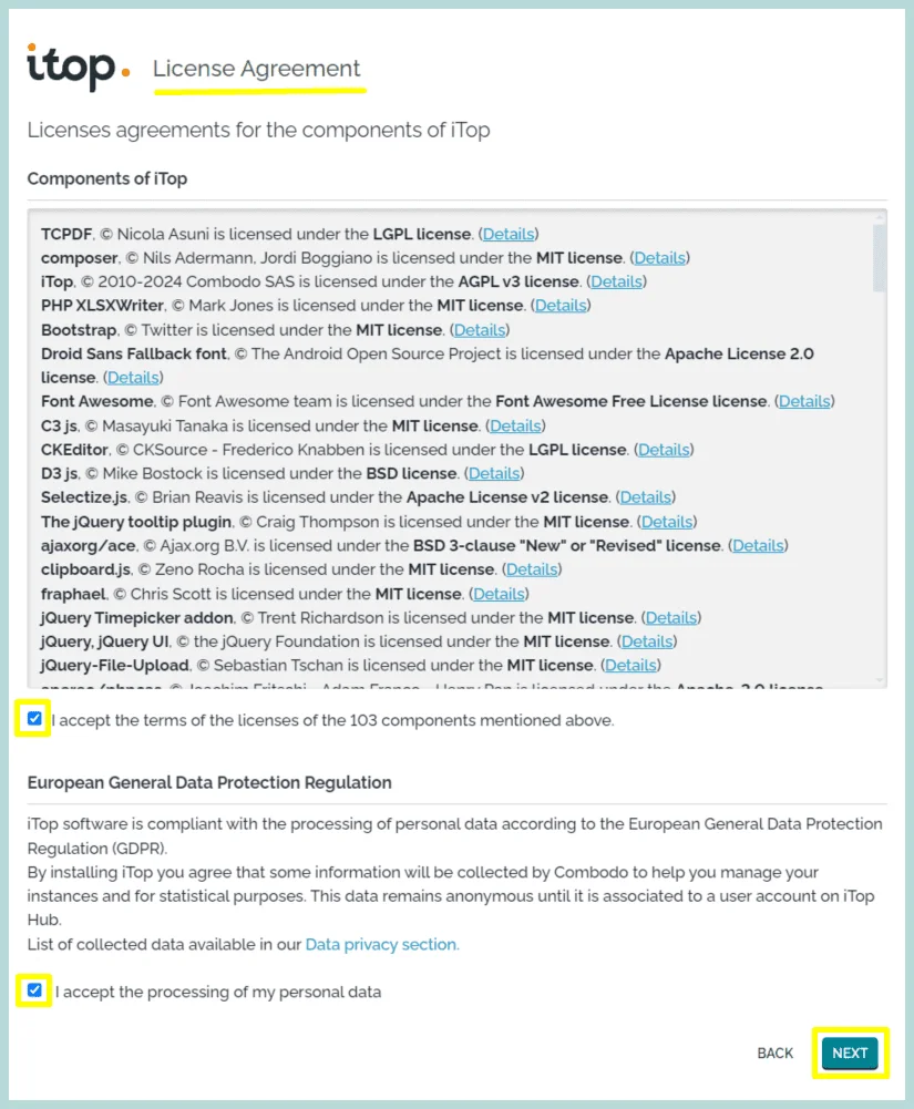 iTop License Agreement