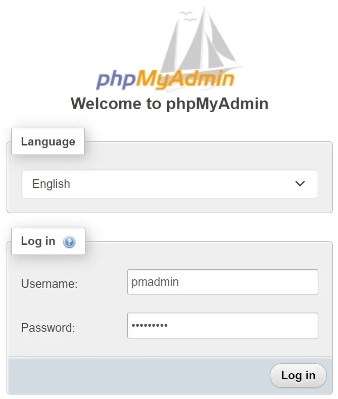 itop install ubuntu phpmyadmin login